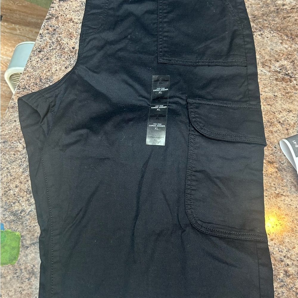 SO Black Track Pants with Jogger Style